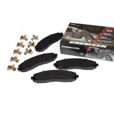 KLOCKI HAM TYŁ D1691 CERAMICZNE FORD